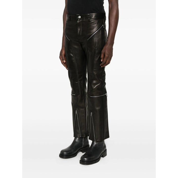 Rick Owens Leather Pants - Black | fd880aed64ae79a73e583daff85a447e73ed3f5b