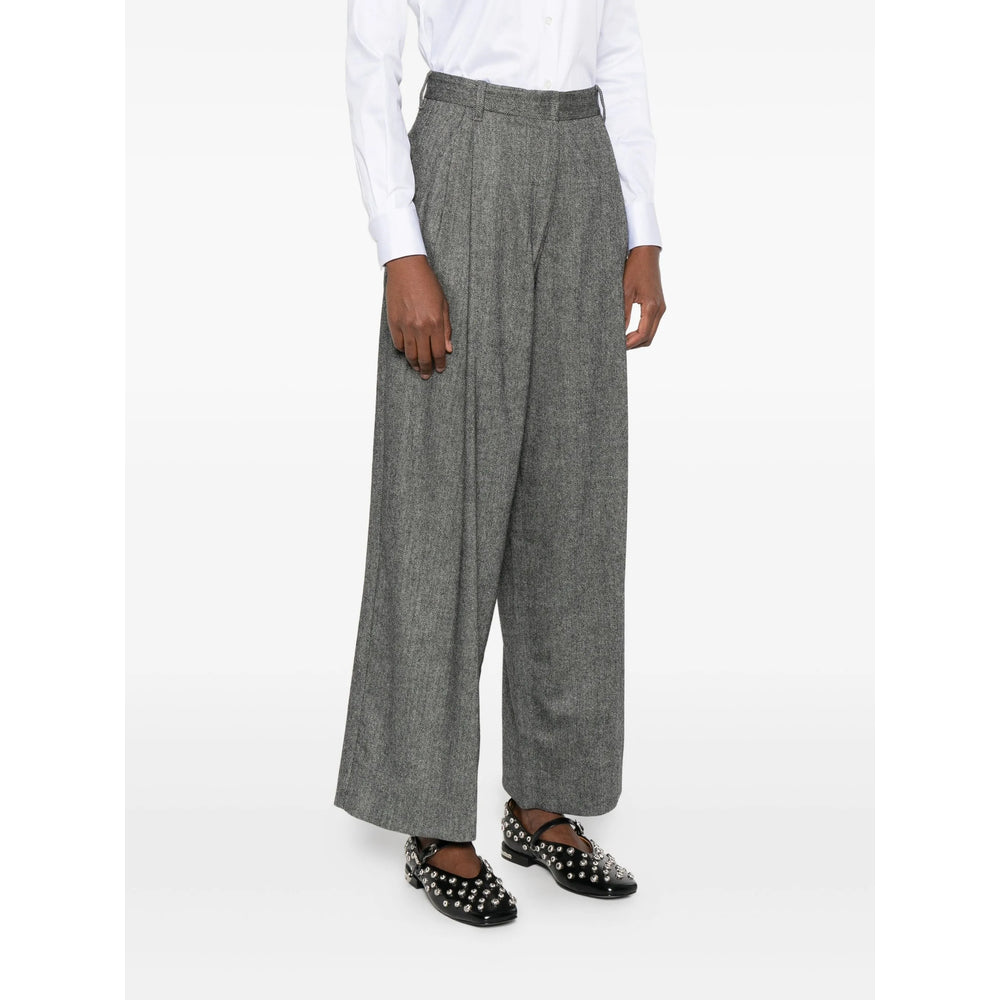 S Max Mara Pants - Gray | e17a7cca214312e4c26e1a7ab5466c015cf753e4