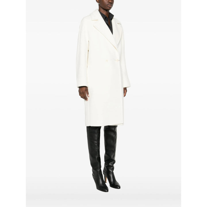 Max Mara Studio Coats - White | 600182397dd11007b314ed8dec87e9a50294239f