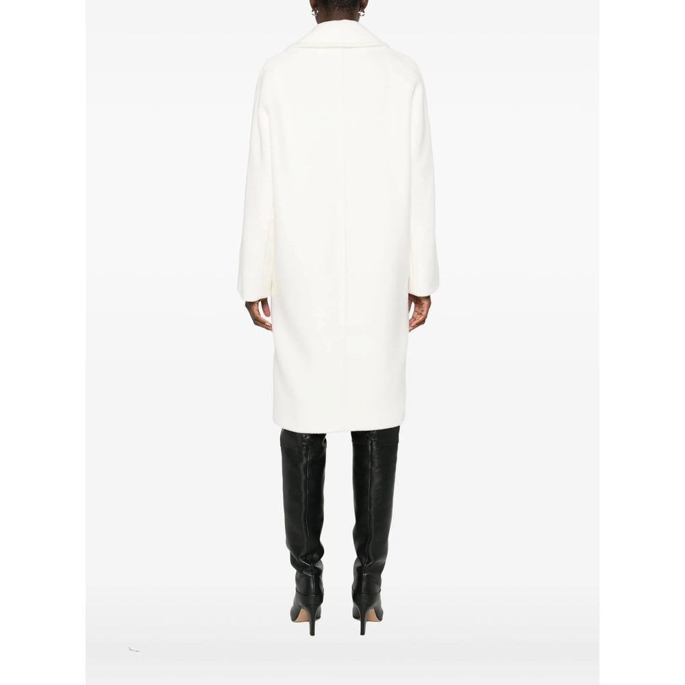 Max Mara Studio Coats - White | 2ba88d3e9f552c10c3fb10fa83ea87d0e2c326d3