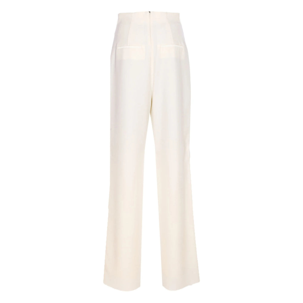 Max Mara Pianoforte Pants - White | 337a01d790b37dccd5c4e2ac1b75398d7805e9ff