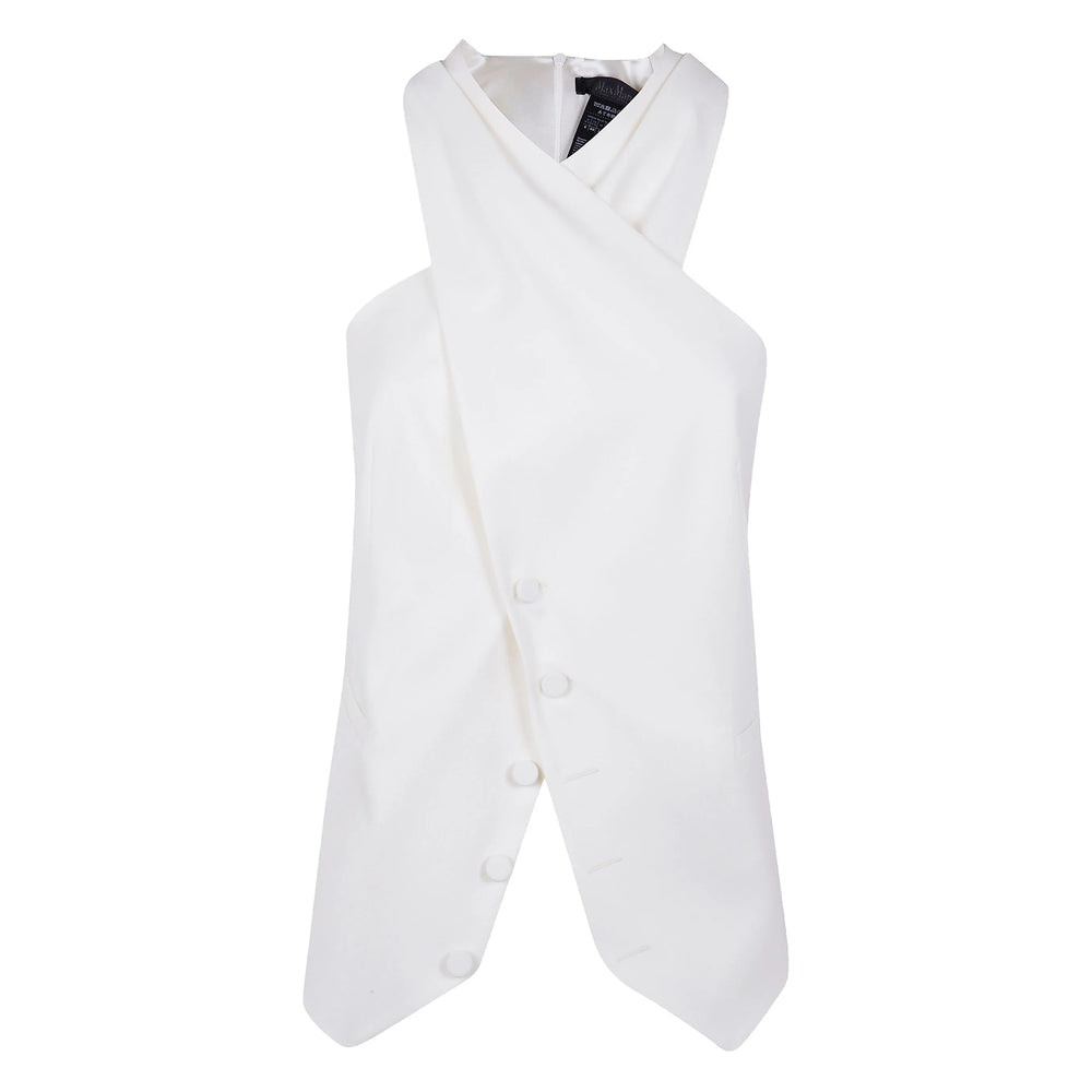 Max Mara Pianoforte Waistcoats - White | 834562040688fe3dcb4287a7fa79f921f17cf3b6