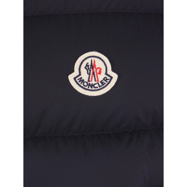 Moncler Outwear Waistcoats - Blue | 099af671ba4e87dd292deeb64eb32582fad00a9a
