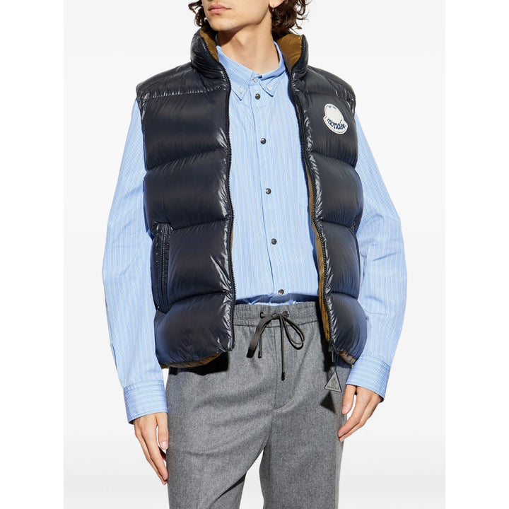 Moncler Outwear Waistcoats - Blue | 0b326475b2350e0113e33d83be5b65c4a60f1d21