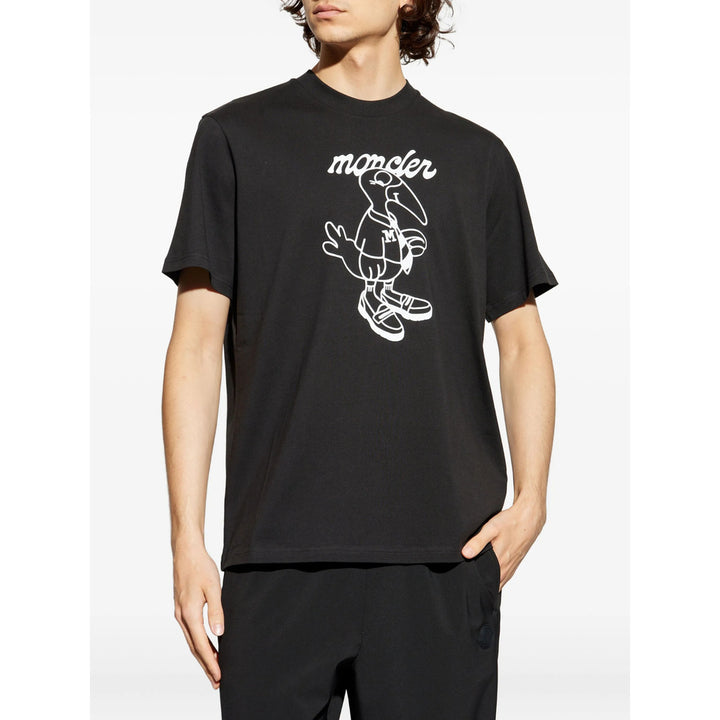 Moncler T Shirts - Black, White | 7b39fcfd2dd23a2d205a24379a31d2cbe916ebf8
