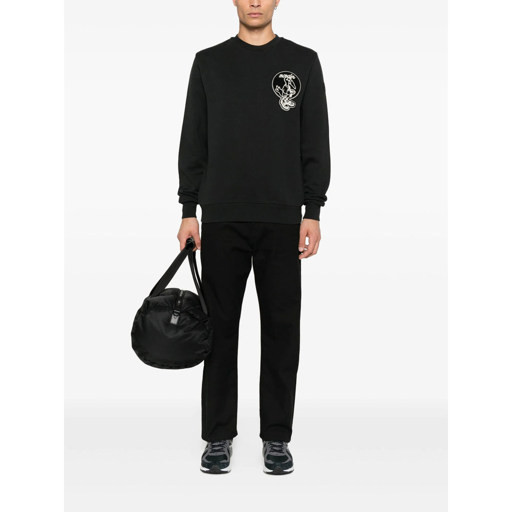 Moncler Sweatshirts - Black | d8b4a8f02813fa565b673087eedb17c5fec9d9ed
