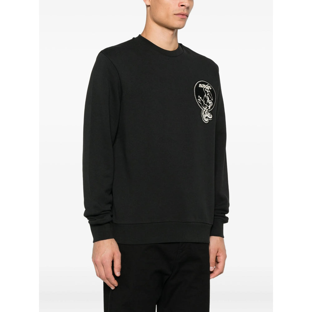 Moncler Sweatshirts - Black | 5a2a431a5431d3d03e5e347f6936346b142fe142
