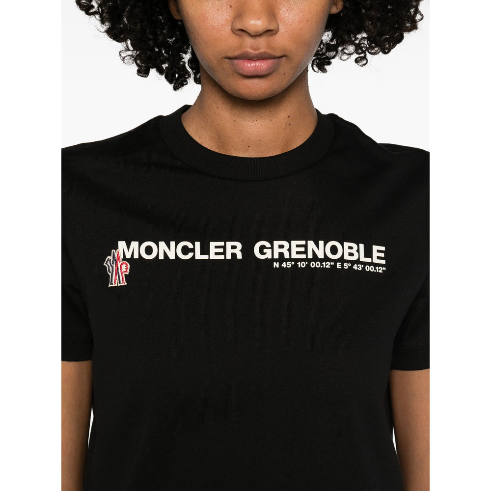 Moncler Grenoble T Shirts - Black | 367934983b42b1f7bc0ec820da5aa63a3d7c6ccb