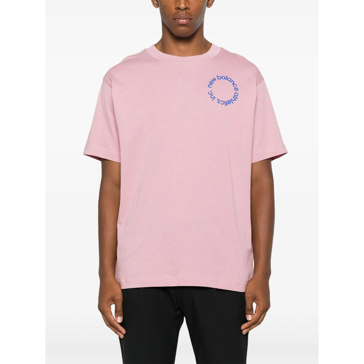 New Balance T Shirts - Pink | 70578c4dcc9ec00a0ff3c708af35bf85b3ac935e