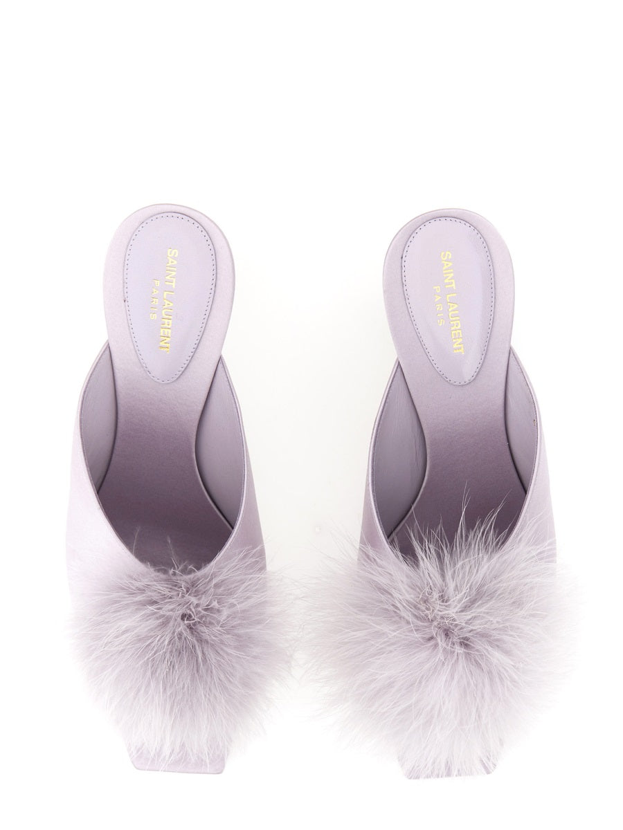 Saint Laurent HEELS - Lilac | 28bb7e8debadcd96d2c758287da691de95afb666