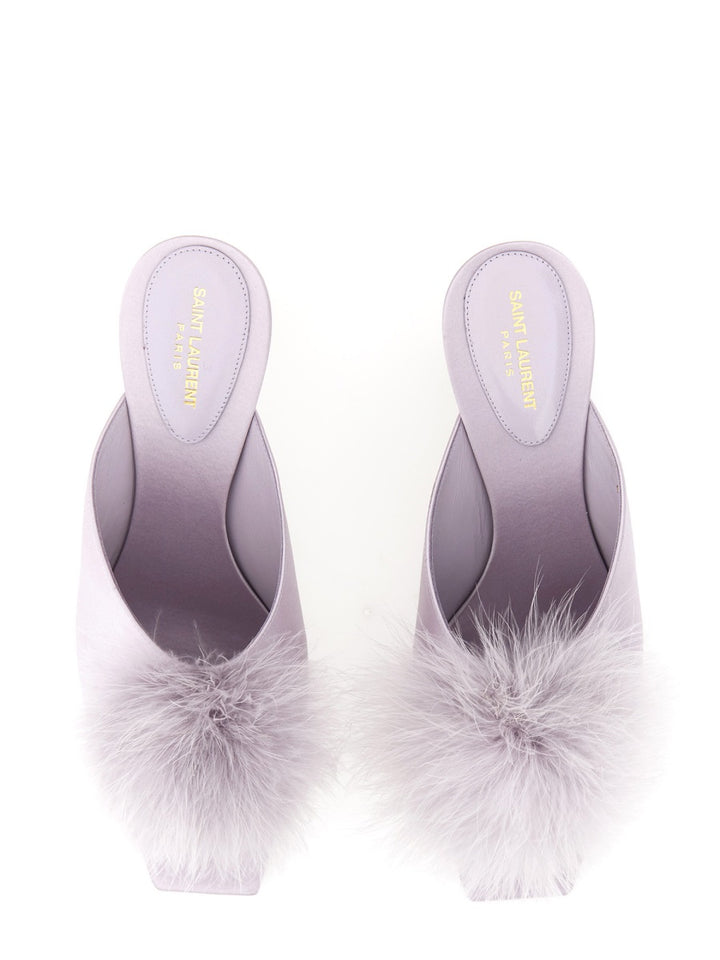 Saint Laurent HEELS - Lilac | 28bb7e8debadcd96d2c758287da691de95afb666