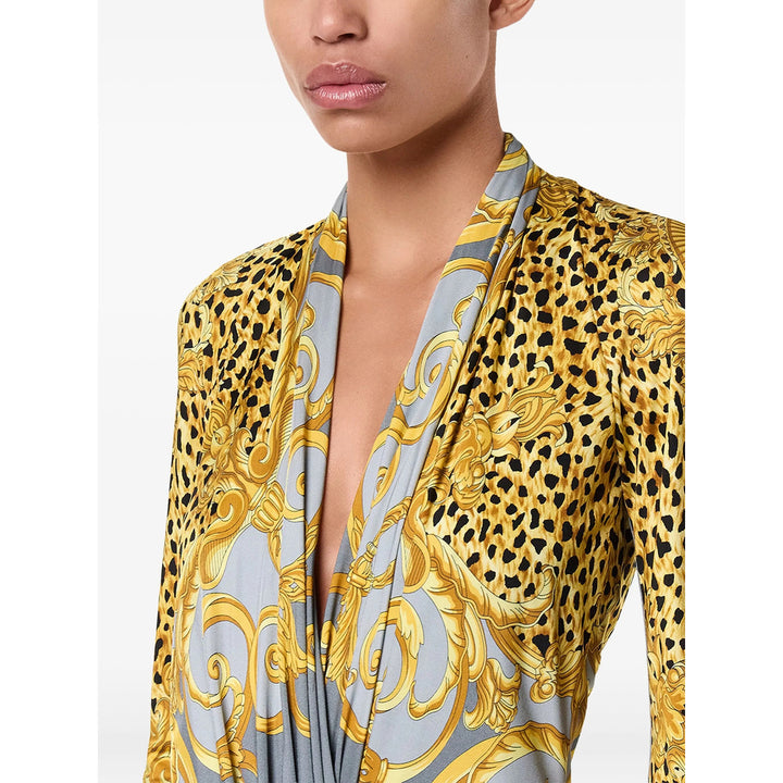 Versace Bodysuits - Yellow | b7783ef9b11ed7584373895b221b00a11da1fc6a