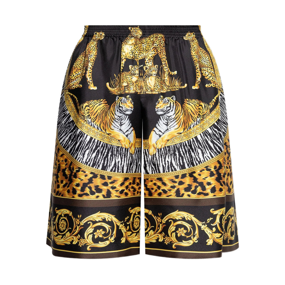 Versace Shorts - Black, Yellow | 3736632c5c7e671f8cb62a796d7dfd08c9db625c