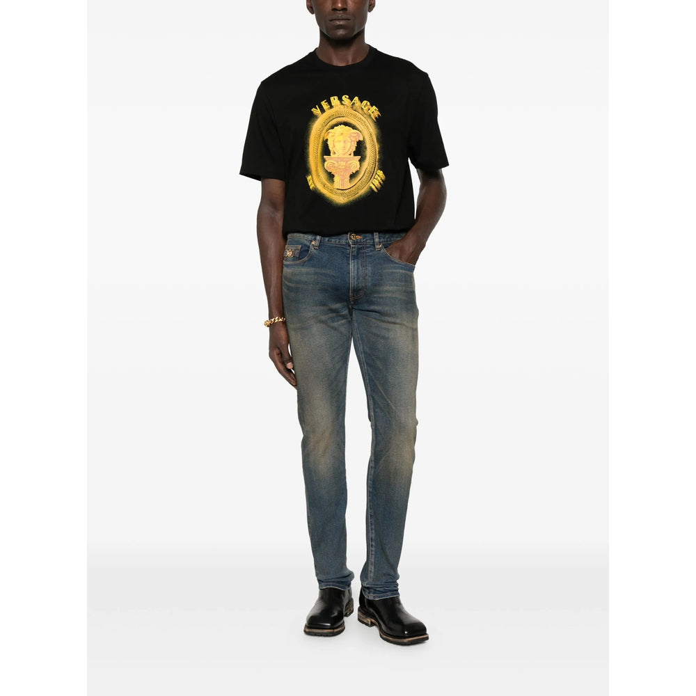 Versace T Shirts - Black | 97c4f522c4cd9433423b28cae389c9e12a229a1d