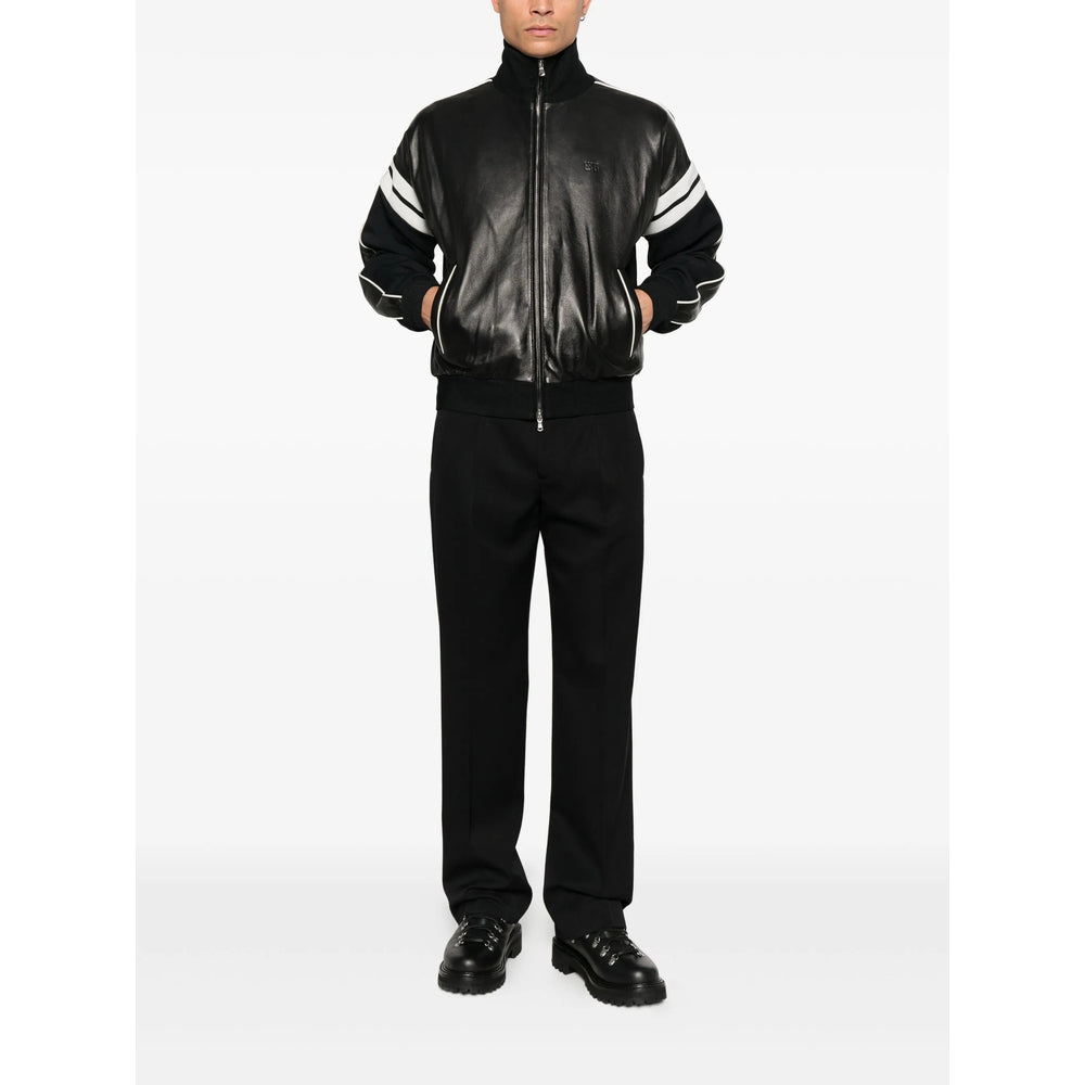 Wales Bonner Leather Outerwears - Black | e6f6b66f226ce8b7099a9ec9ff1ffcf6aefd8a25