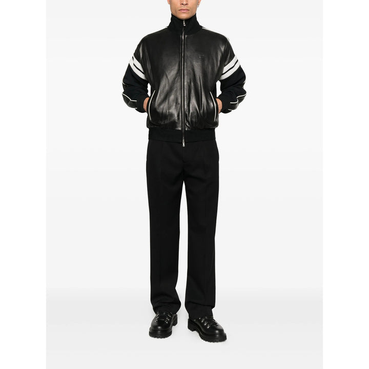 Wales Bonner Leather Outerwears - Black | e6f6b66f226ce8b7099a9ec9ff1ffcf6aefd8a25