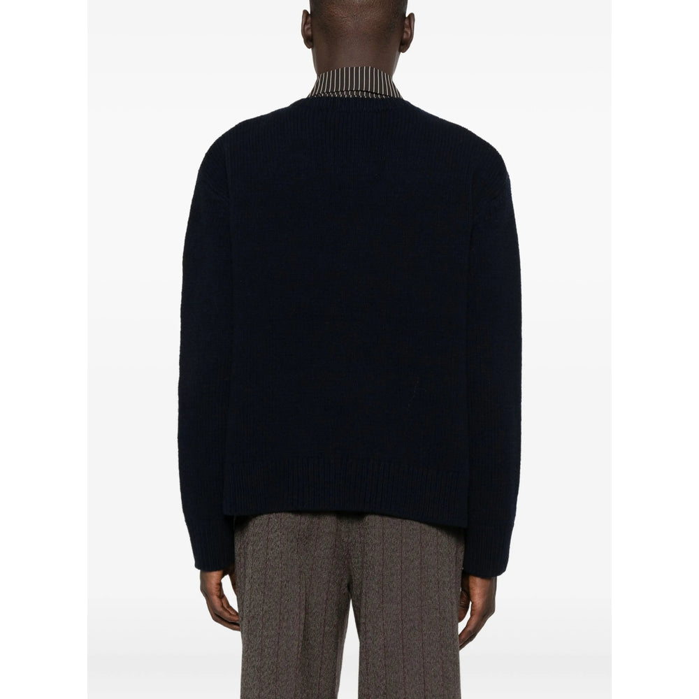 Dries Van Noten Sweaters - Blue | 49046678c952fccacc53a1a4917b08fc9c6f0544