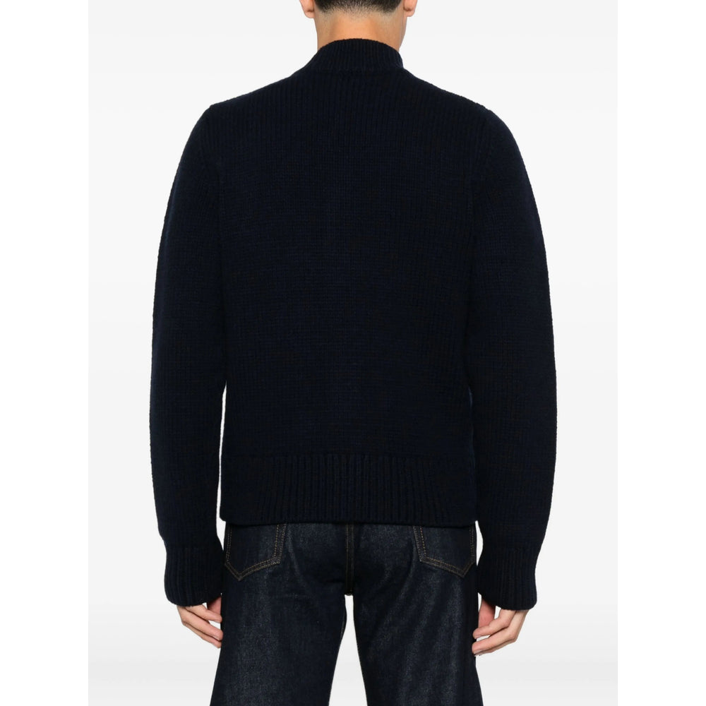 Dries Van Noten Sweaters - Blue | dee1a17d4a87d7e08a58c75f21560697369fcd25
