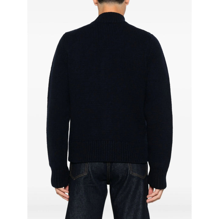 Dries Van Noten Sweaters - Blue | dee1a17d4a87d7e08a58c75f21560697369fcd25