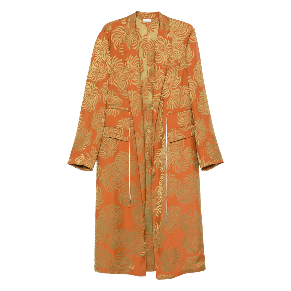 Dries Van Noten Coats - Orange | 0536d49d5ab520477f1a103f2e61133c897416d8