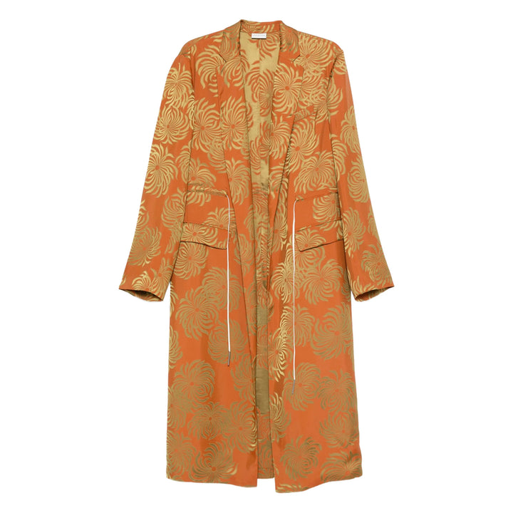 Dries Van Noten Coats - Orange | 0536d49d5ab520477f1a103f2e61133c897416d8