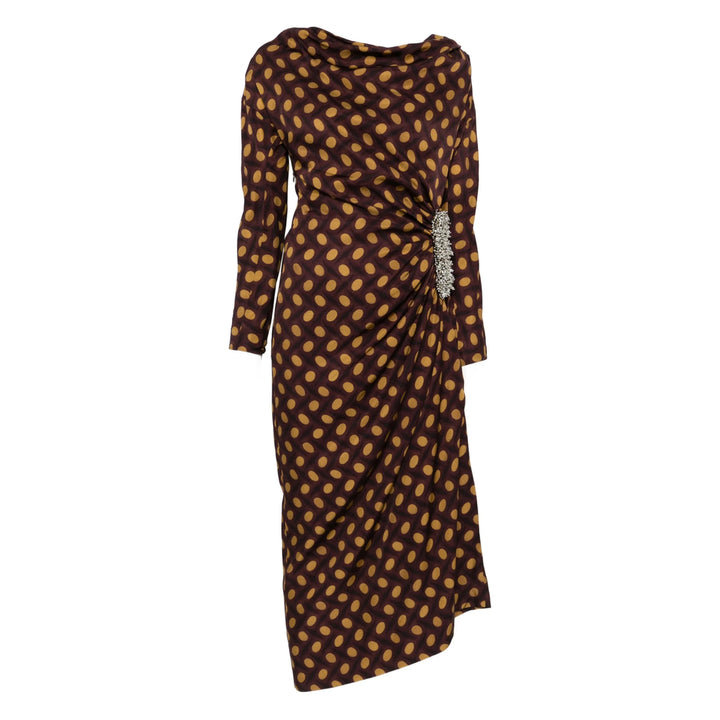 Dries Van Noten Dresses - Brown | a7861b2a108793f732c4f5cba9ad5ed7201a8c62
