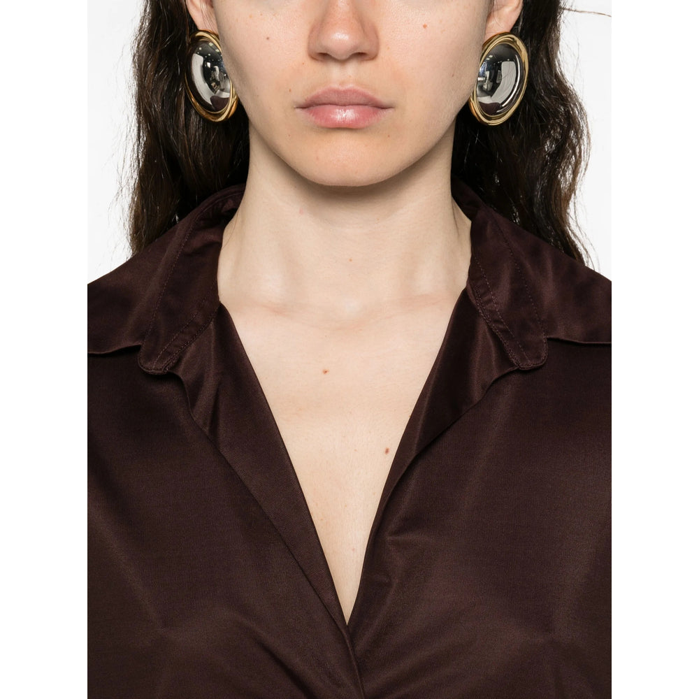 Dries Van Noten Shirts - Brown | 0b9deff713f191ebb6b12e4d81bdda2e50458ad2