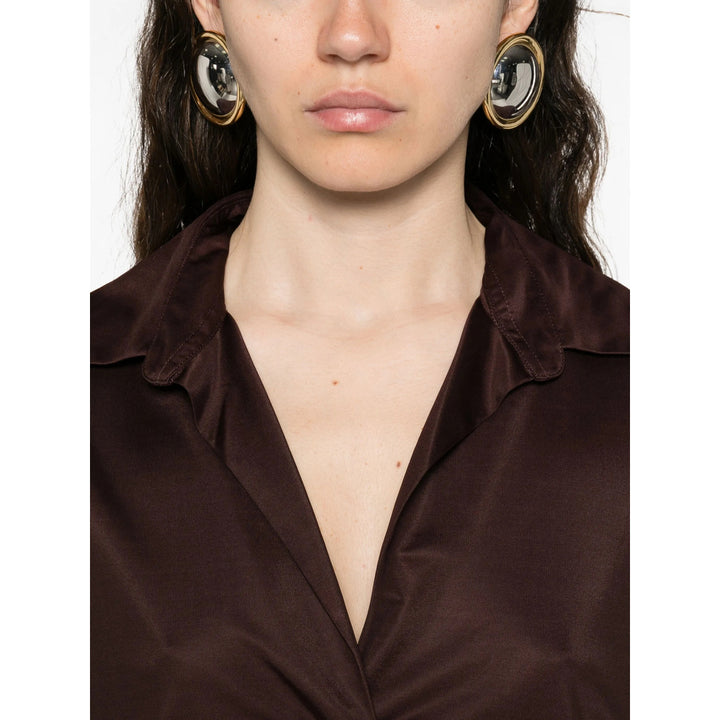 Dries Van Noten Shirts - Brown | 0b9deff713f191ebb6b12e4d81bdda2e50458ad2