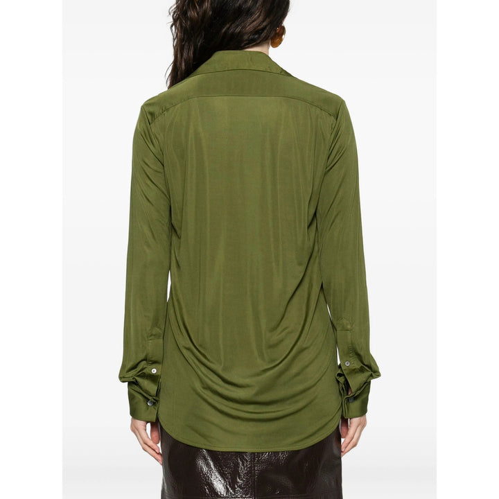 Dries Van Noten Shirts - Green | d25994a8fad98a9141ec0d0b4e1d7a2dc28e825a