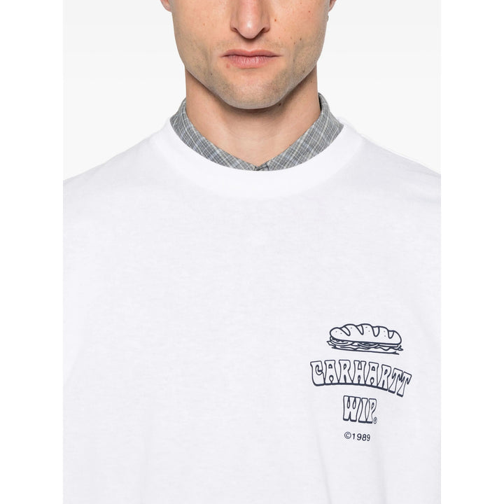 Carhartt Wip T Shirts - White | 0bb19d3feca16e2bf7b07b6ae9be9ecc82c789ae