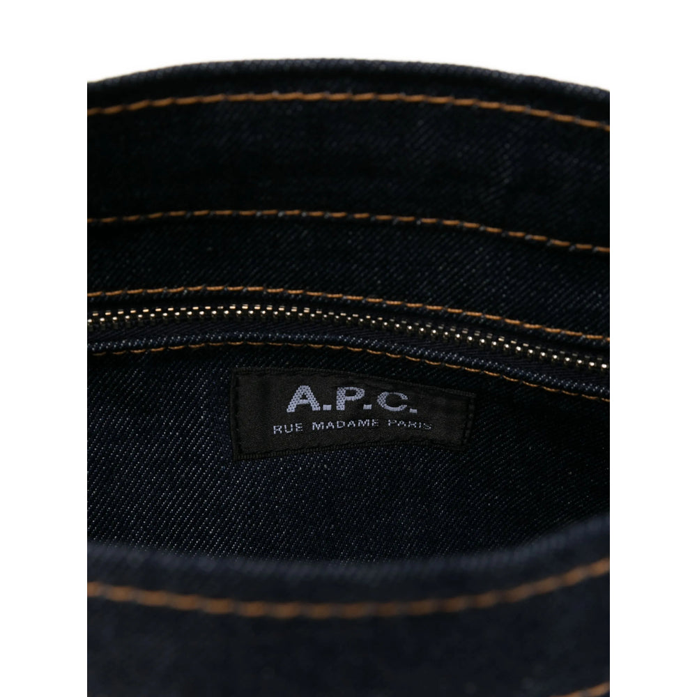 A.P.C. Bum Bags - Blue, Brown | 4475ff5d3d34b0a3a942340b362962cdf24920c3