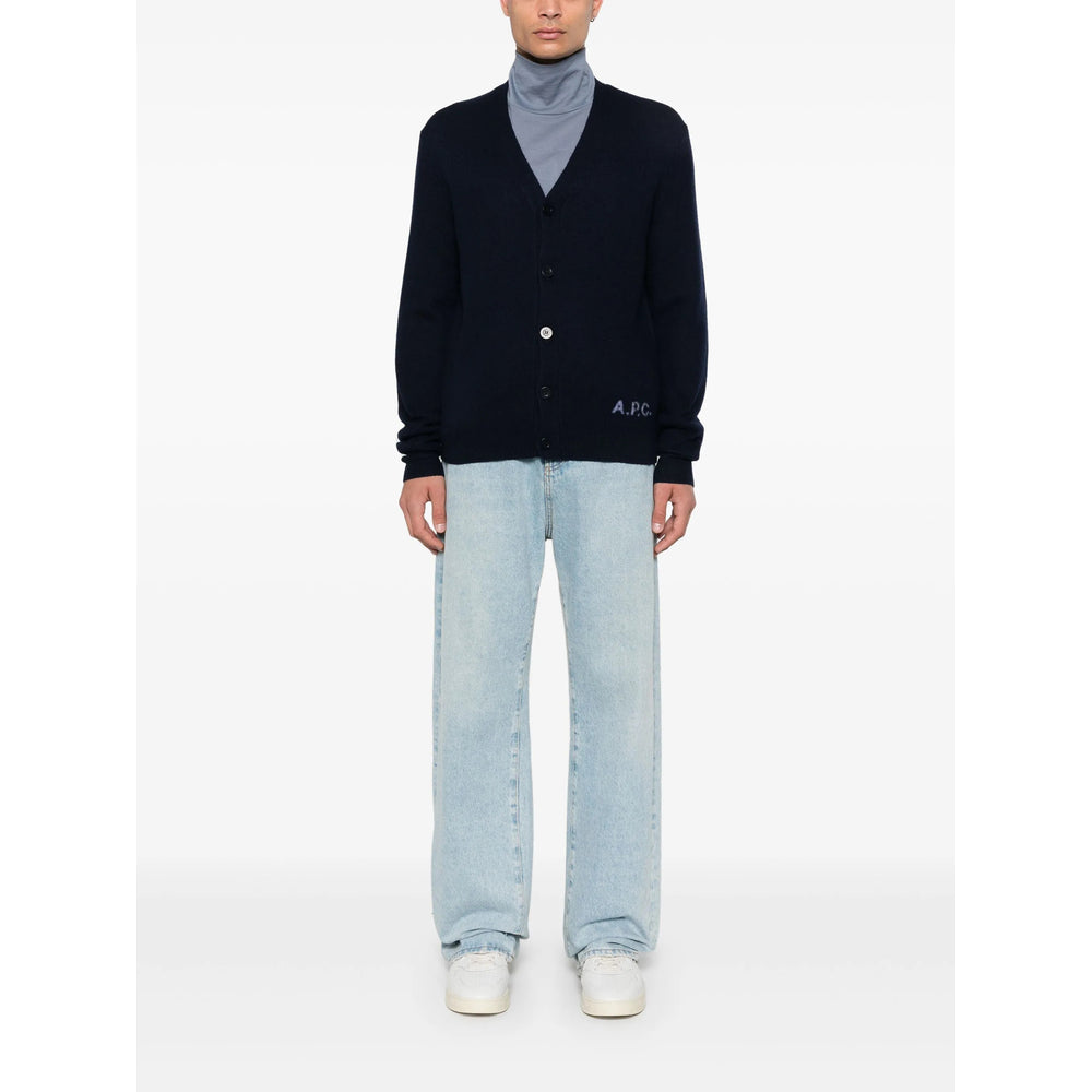 A.P.C. Sweaters - Blue | 61bcbdf001bb7f1e2bf7f12e1835fb6e452bc2b5
