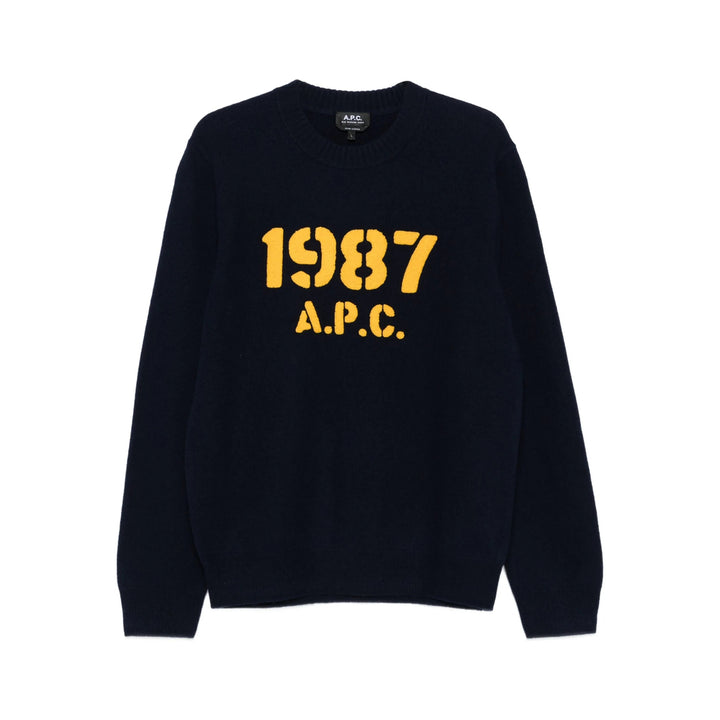 A.P.C. Sweaters - Blue | 6c1cb0059b22d2085ebecbc7ff239dd99054f5c2