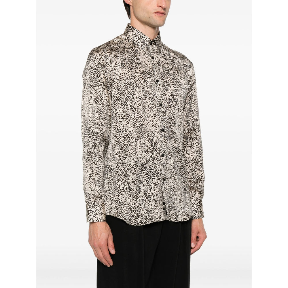 Mazzarelli Shirts - Neutral, Black | 0b72f2b5cfea404de3ee22d13c59cd48e01184fd