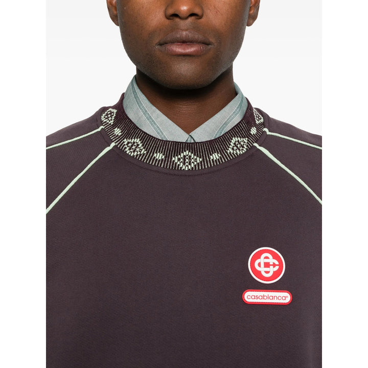 Casablanca Sweatshirts - Purple | 10fdc78cb1e481a6ee4f0e06241b7e2c5a519c78