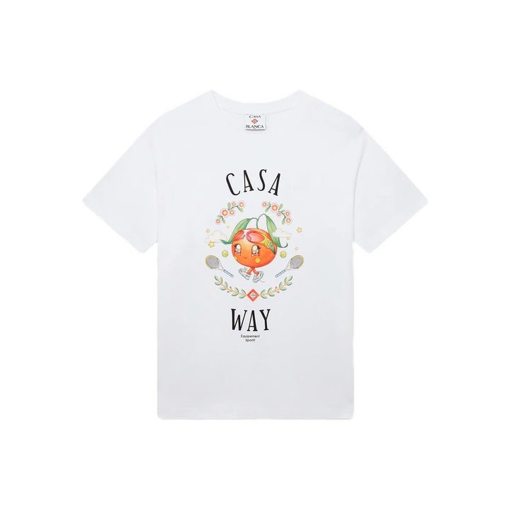 Casablanca T Shirts - White | a58945a4793e39730c51e3ebf9122bbace5eaf2d