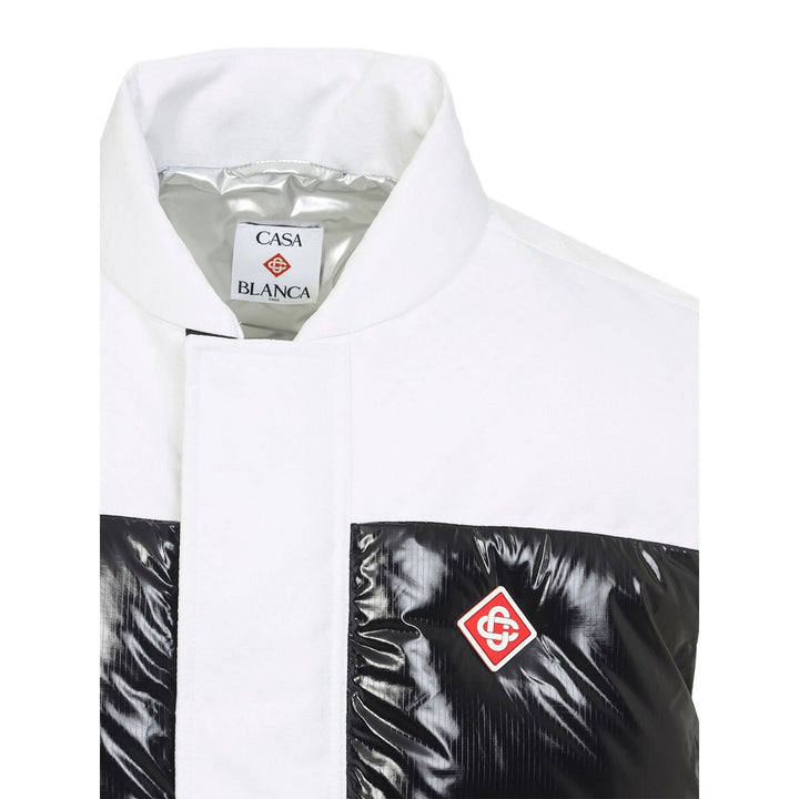 Casablanca Outwear Waistcoats - White, Black | 433b3354c36f86271912741cb0c1f9d59a922a26
