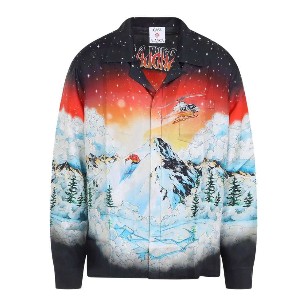 Casablanca Shirts - Black | cf837a7f7cfa15fd8e3ecf0d18556e49fac0e0e0