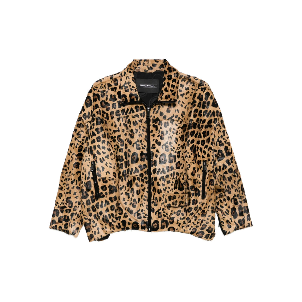 Simonetta Ravizza Outerwears - Brown, Black | 16041932b7816e45fe8ba75eeb298b95b994eec4