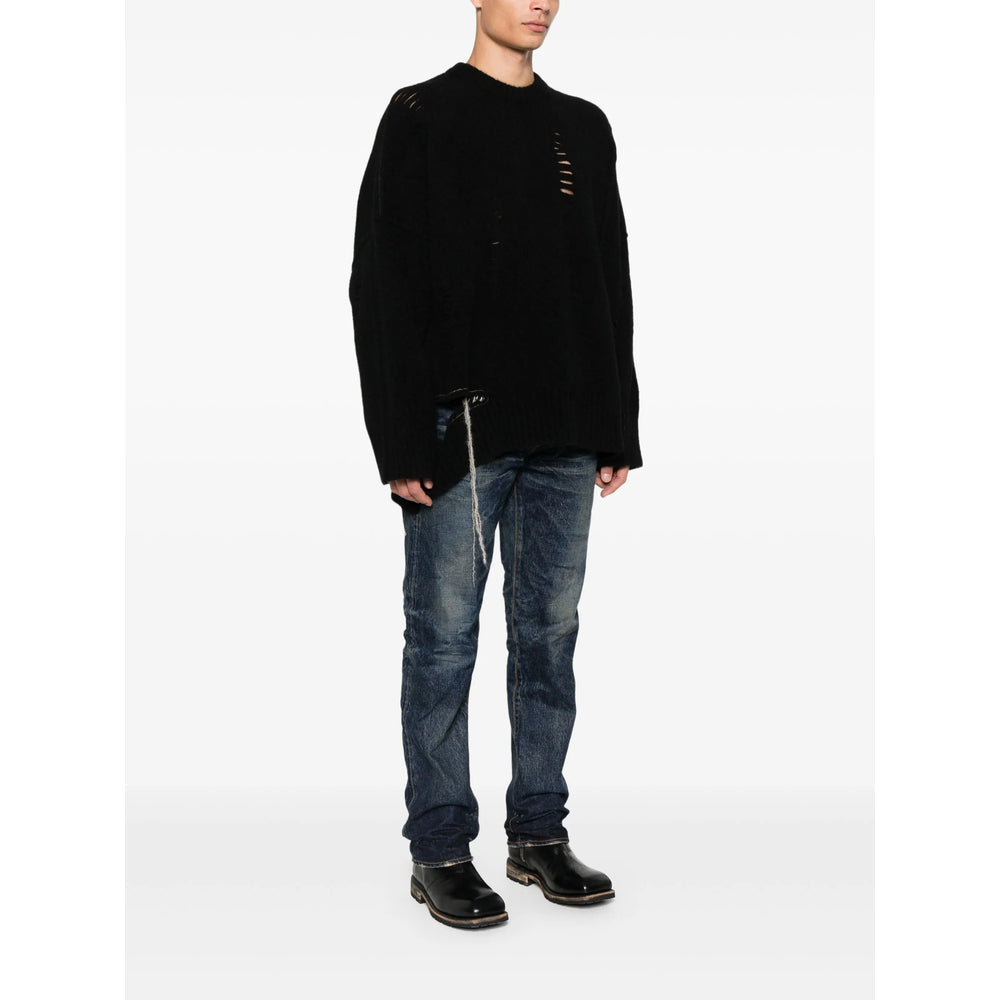 Isabel Benenato Sweaters - Black | 46879737eaa224eeb1238805f4a123f8194e11d5