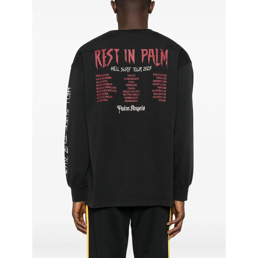 Palm Angels T Shirts - Black | 9eaf4abf1d2e8999cc6951694a7a3c3906fa866a