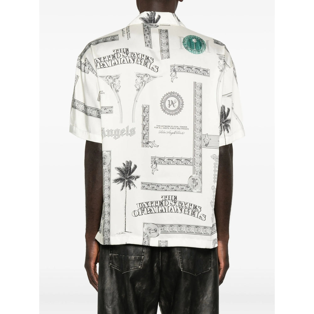 Palm Angels Shirts - White | 622919647f85635e41d6d33ce5ae6f2aafc26726