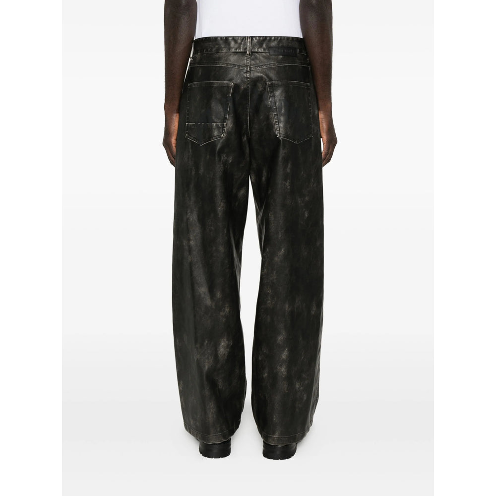 Palm Angels Leather Pants - Gray | 11b5b6e5234b1cebdae47fbc44d839b7e33a6b14