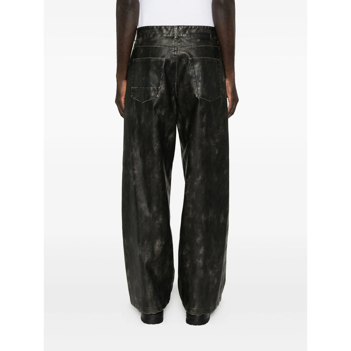 Palm Angels Leather Pants - Gray | 11b5b6e5234b1cebdae47fbc44d839b7e33a6b14