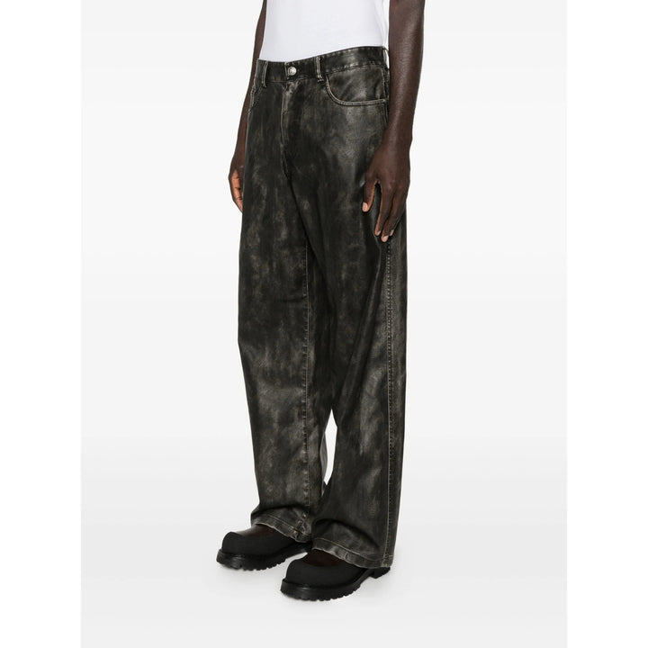 Palm Angels Leather Pants - Gray | 6bf2a5954b649827f2369a5a80f40efd2a8d57c5