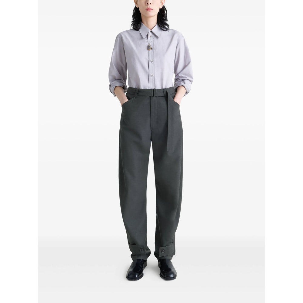 Lemaire Pants - Gray | e664f7fcc491f4692864cd03bf26f3a0188be40e