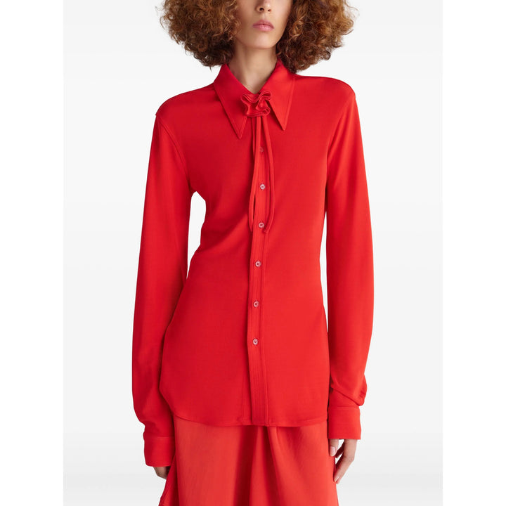 Lemaire Shirts - Red | 42b15158df2b2d20713ab5b2ead74128febf70e6