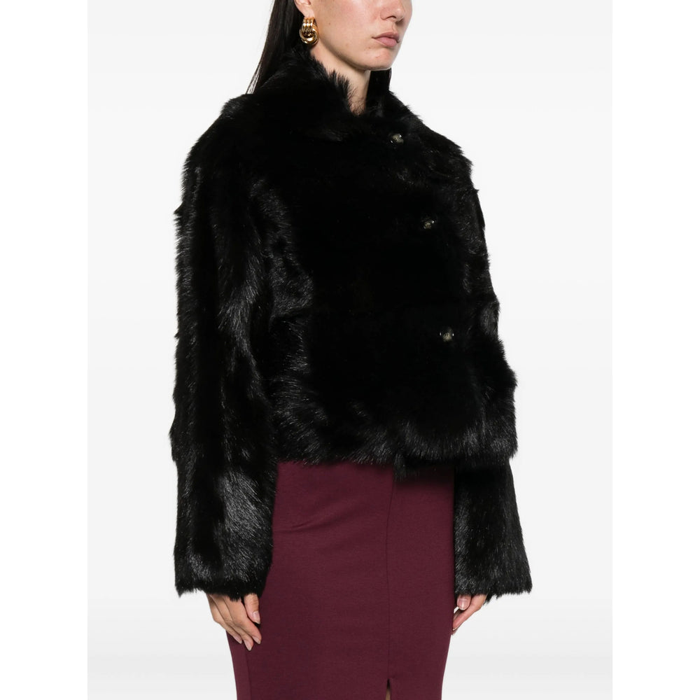 Alberta Ferretti Leather Outerwears - Black | 91960da77d853e2d04072c948b5a76976a9ae0c2