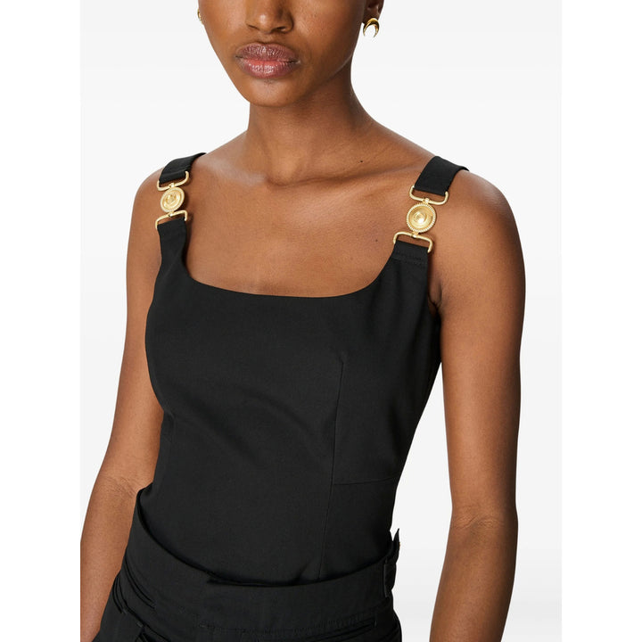 Marine Serre Tops - Black | f82902352b871284f0b5963fe13b840f07074b53