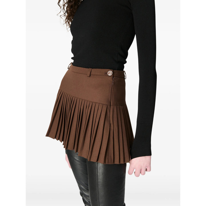 Marine Serre Skirts - Brown | 2df9ab0a3547d63aa32c27a7710df560942df992